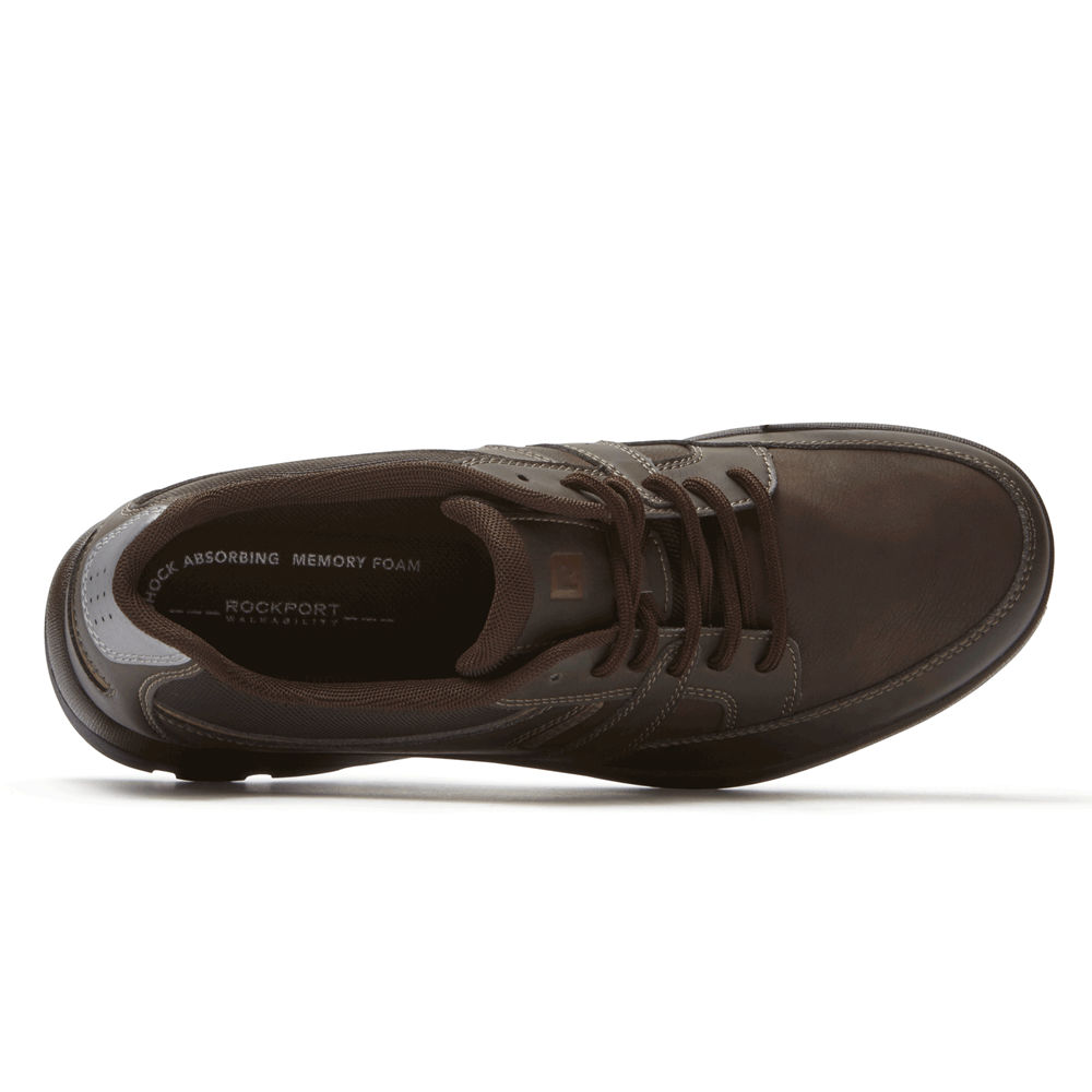 Rockport Joggesko Herre Brune - Get Your Kicks Blucher - WUCF12684